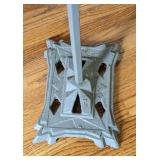 Antique Art Deco Painted Metal Fish Bowl Stand