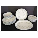 Heartside Chantilly Blue Stoneware Dish Set
