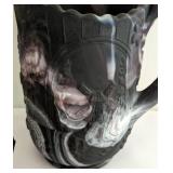 Vintage Purple Slag Glass Servingware