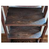 Small Antique Wood Bookshelf