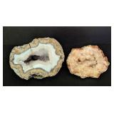 Pair of Geode Slices