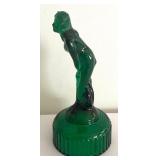 Vintage Cambridge Glass Bashful Charlotte Figurine