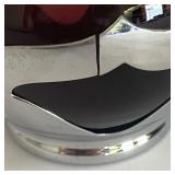 Vintage Amethyst Egg Decanter Set and Glassware