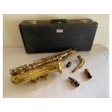 Vintage Bundy Saxophone with Case