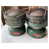 Two Coleman Adjustable Heaters 3000- 5000 BTU