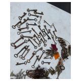 Huge Lot of Old Keys