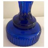 Imperial Glass Bashful Charlotte Cobalt Blue Figurine