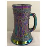 Fenton Carnival Glass Blower Shop Tankard Stein