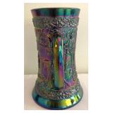 Fenton Carnival Glass Blower Shop Tankard Stein