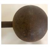 Antique 50 Pound Dumbbell Weight