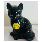 Trio of Fenton Happy Cat Figurines