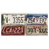 License Plates from Here and There