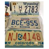 License Plates from Here and There