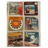 Vintage View Master Slides and Case