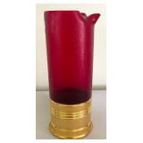 Imperial Glass Trader Vic Sure Shot Pitcher