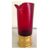 Imperial Glass Trader Vic Sure Shot Pitcher