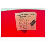 Imperial Glass Trader Vic Sure Shot Pitcher