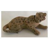 Six Vintage Flocked Felt Bobble Head Animals