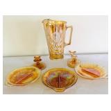 Gorgeous Carnival Glass Grouping