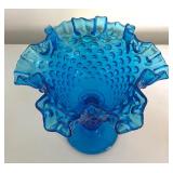 Colorful Vintage Vases and Pedestal Dishes