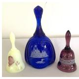 Ding a Ling! Trio of Fenton Bells