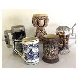 Five Fine Steins