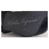 Set of Four Signed Fenton Happy Face Cat Figurines