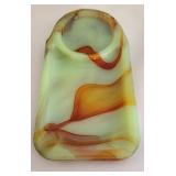 Houzex Vintage Slag Glass Lamp, Plus.