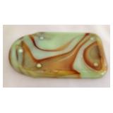 Houzex Vintage Slag Glass Lamp, Plus.