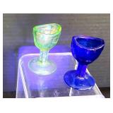 Quartet of Eye Wash Cups, Including Uranium Glass Options
