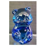 Pair of Fenton Bear Figures