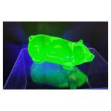 Trio of Fenton Pig Figures