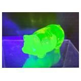 Trio of Fenton Pig Figures