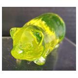 Trio of Fenton Pig Figures