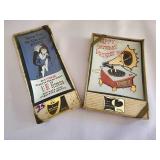 Collection of Vintage Mini Commemorative Trays + Stir Sticks