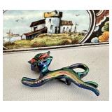 Vintage Treasures and Trinkets including Delft Porcelain Dresser Box