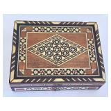 Vintage Treasures and Trinkets including Delft Porcelain Dresser Box