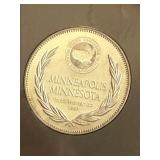 Sterling Silver Franklin Mint Proof Minneapolis Proof