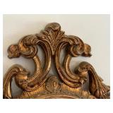 Vintage Wall Mirror and Pair of Vintage Decorative Candle Holders