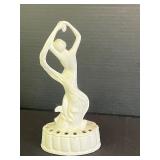 Vintage Art Nouveau Floral Frog