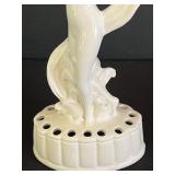 Vintage Art Nouveau Floral Frog