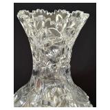 Vintage Cut Crystal Vase by Libbey