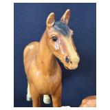 Two Vintage Morten Studios Horse Figurines