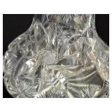 Vintage Cut Crystal Vase by Libbey