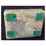 Vintage Austrian Cold Painted Bronze Fox Desk Tidy