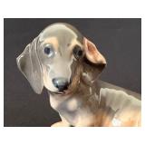 Vintage Royal Copenhagen Denmark Dachshund Dog # 3140