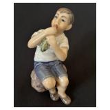 Jens Peter Dahl Jensen #1228 Boy Eating Carrot