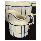 Antique Castleford Teapots and Creamer
