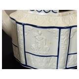 Antique Castleford Teapots and Creamer