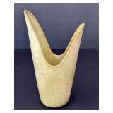 Gunner Nylund for Rorstrand A Symmetrical Vase with Yellow Glaze